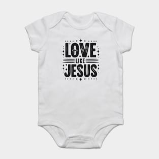 Love is Jesus Baby Bodysuit